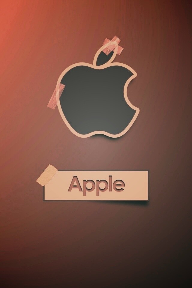 Apple стикеры обои
