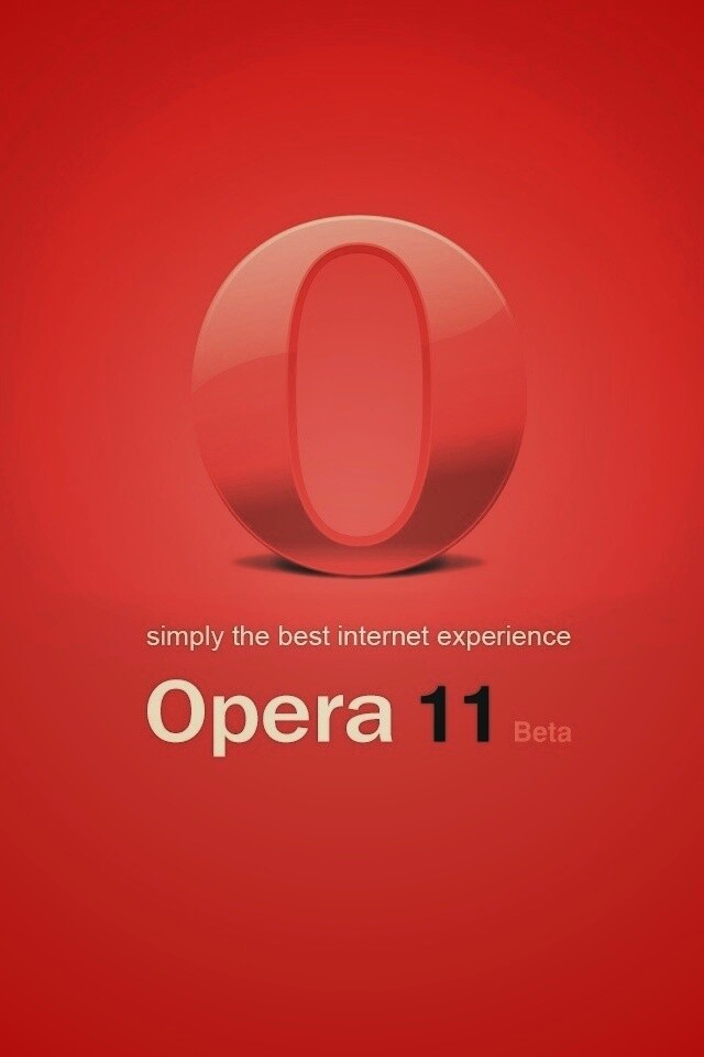 Opera 11 обои