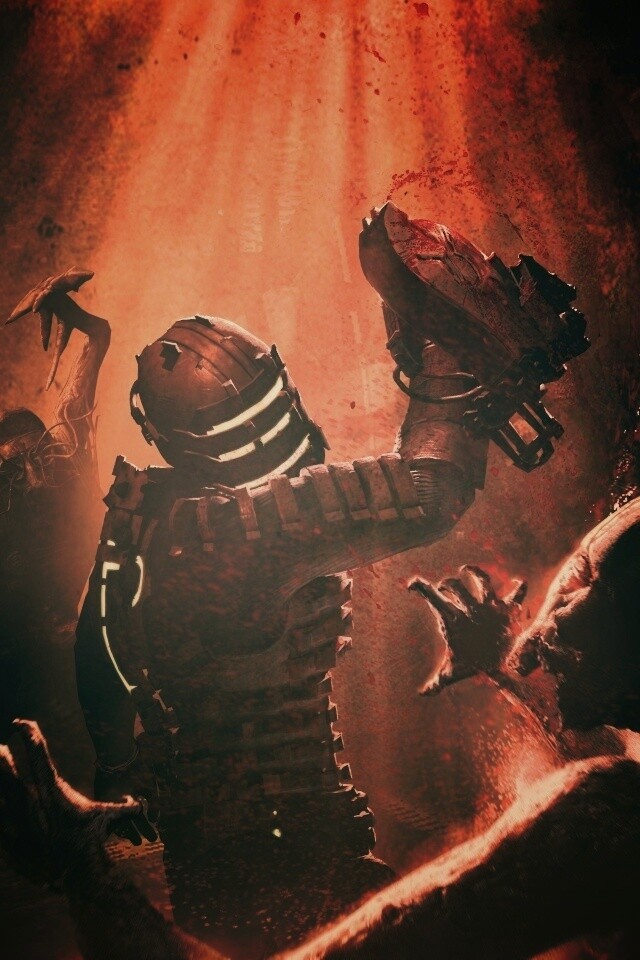 Айзек Кларк выпилил монстра обои