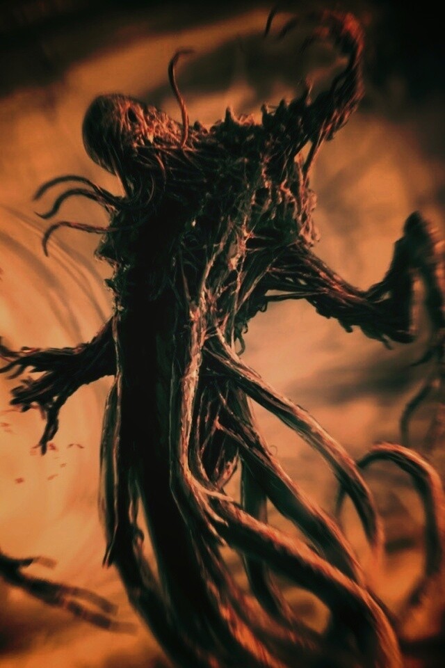 Монстр из Dead Space обои