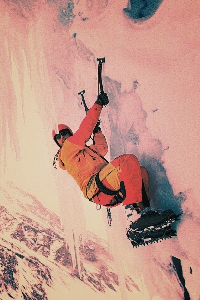 Альпинист обои