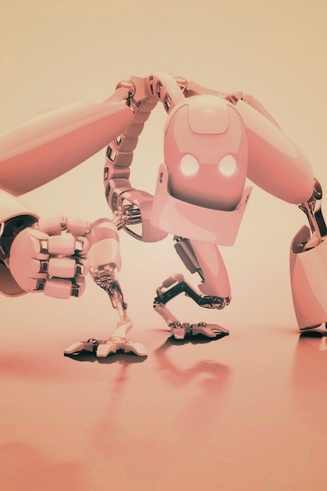 Крадущийся робот обои