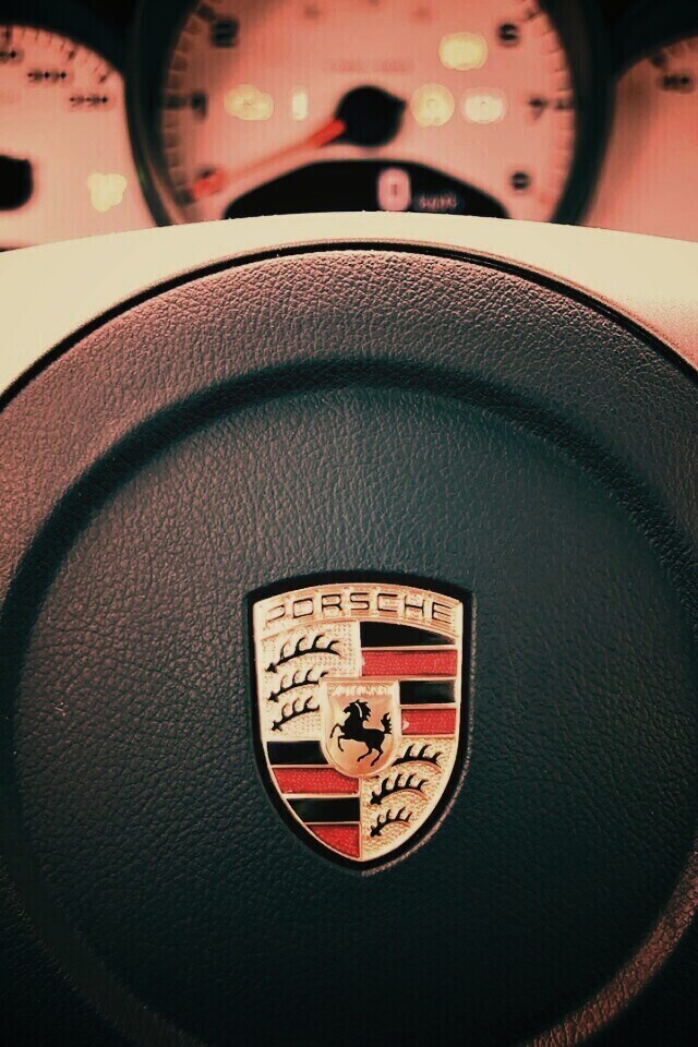 Руль Porshe обои