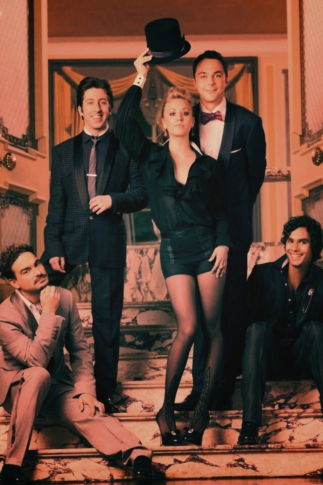 Персонажи теории большого взрыва обои