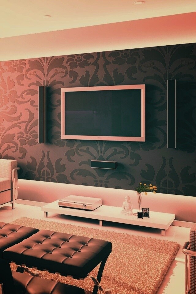 Современная комната обои