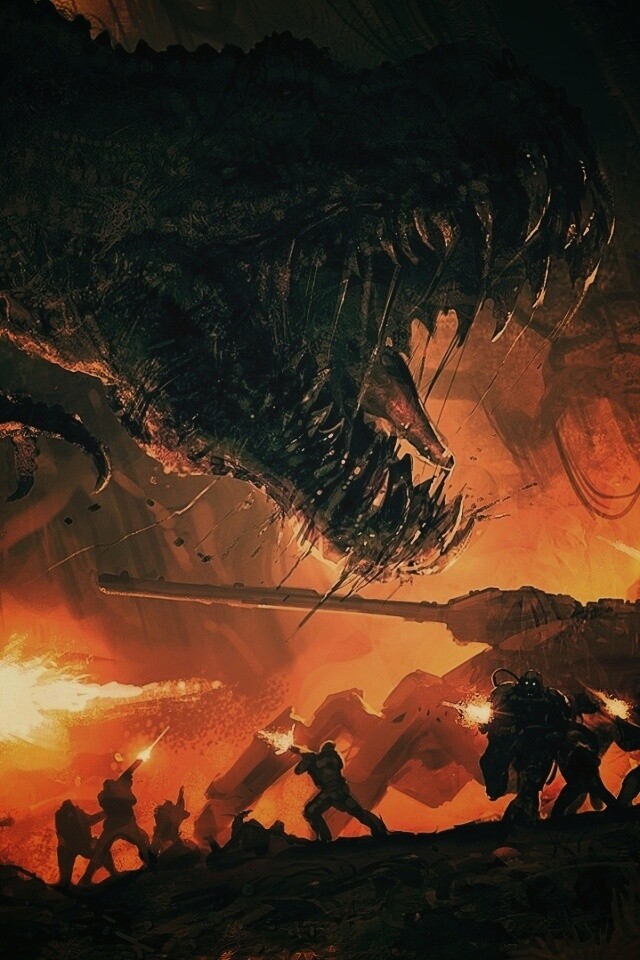 Динозавр обои