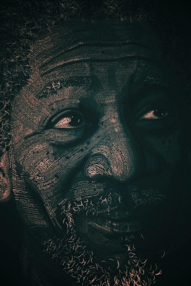 Морган Фриман — текстовый портрет обои