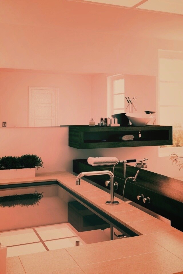 Ванная комната обои