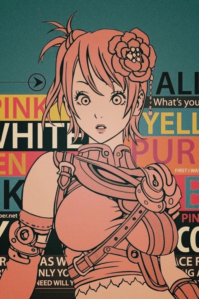 Раскрась её обои