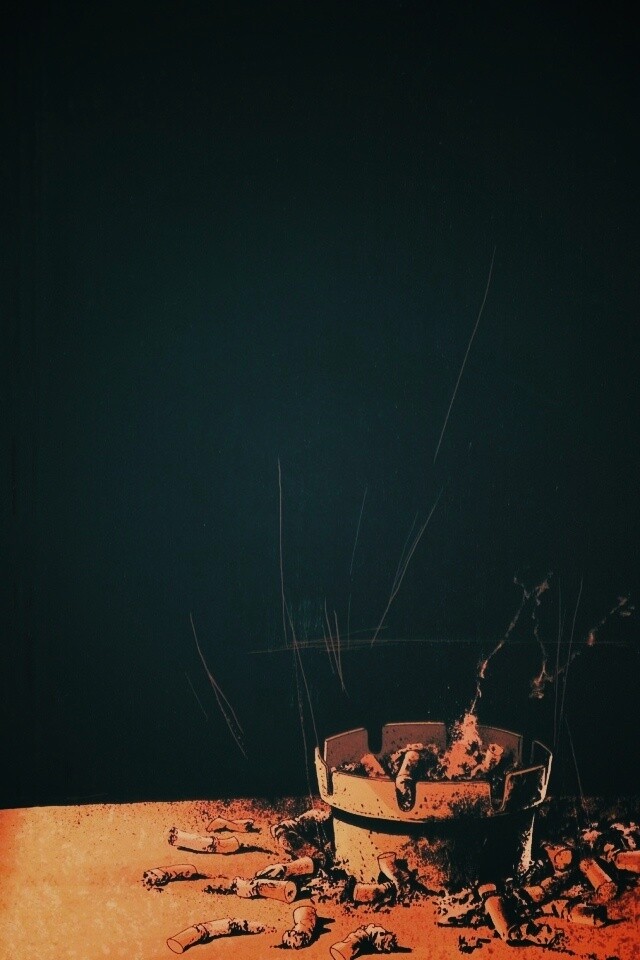 Пепельница обои