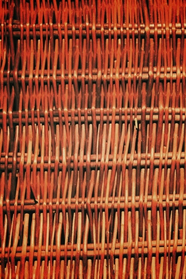 Плетёный забор обои