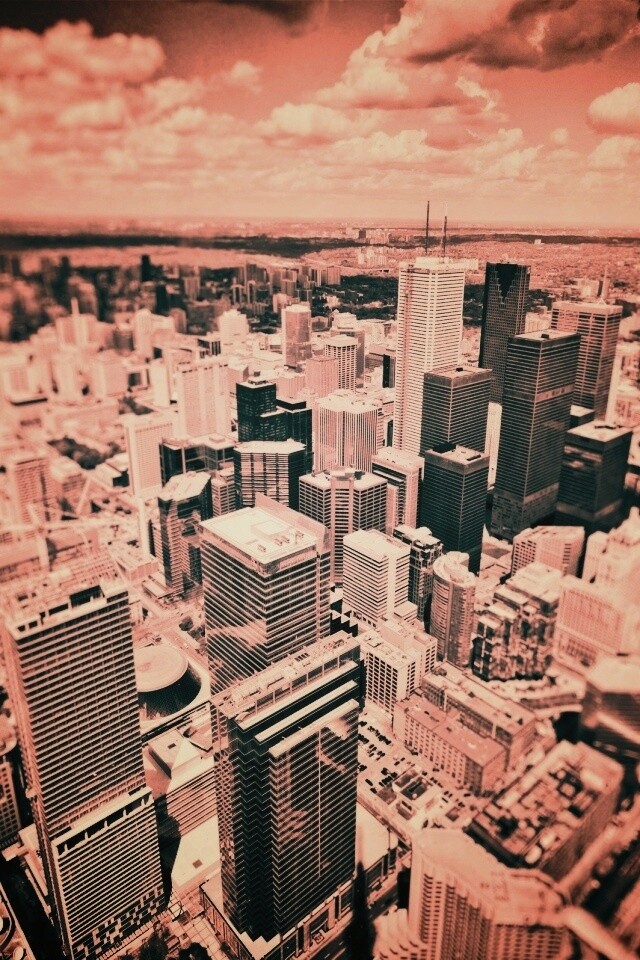 ЧБ фото города обои