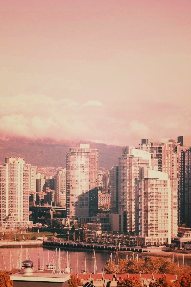 Панорама города обои