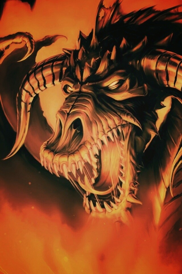 Рыцарь против дракона обои