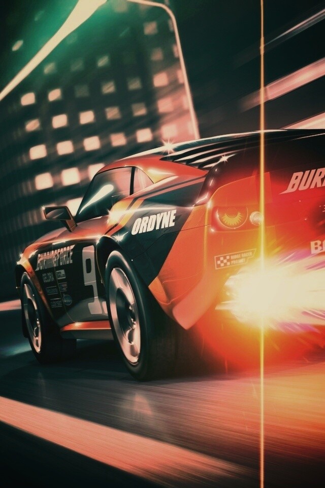 Ночное нитро обои