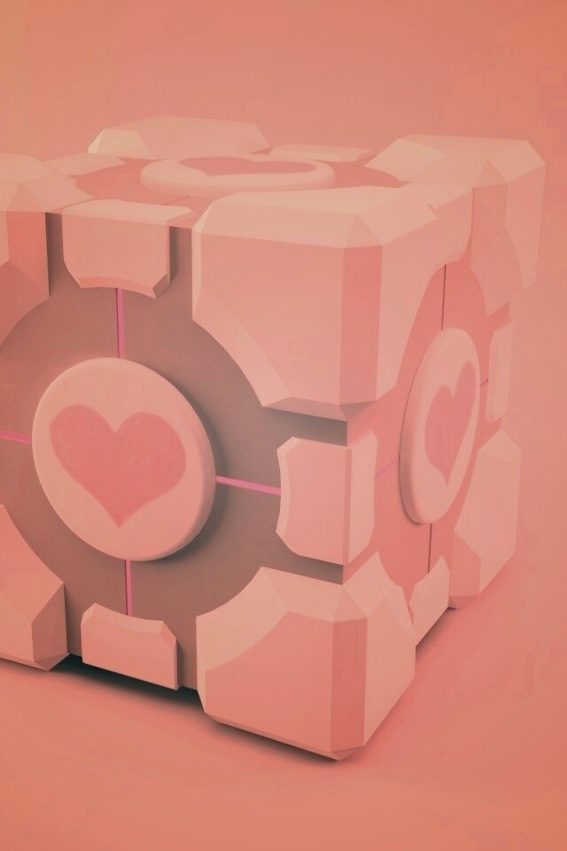 Взвешенный куб-компаньон обои