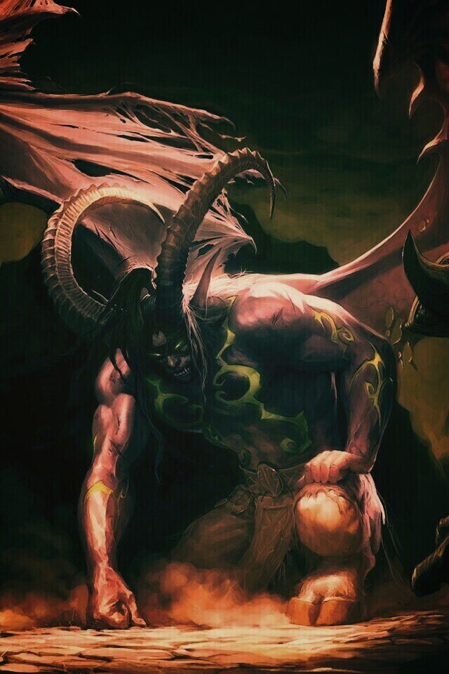 Иллидан из War Craft обои