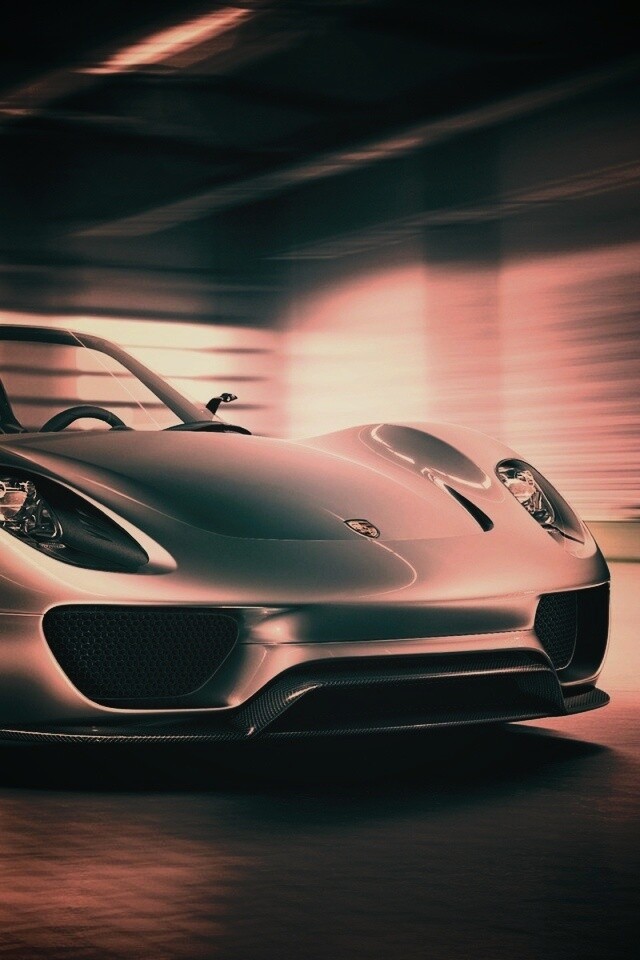 Porache 918 Spider обои