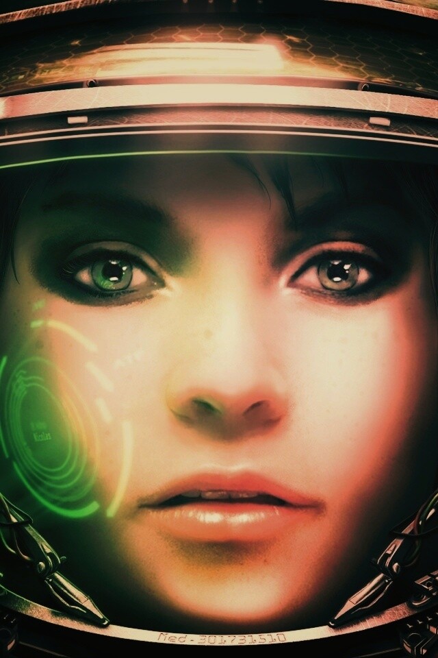 Медик из вселенной Star Craft 2 обои