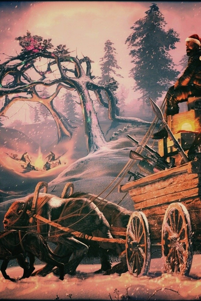 Новогодний Сталкер обои