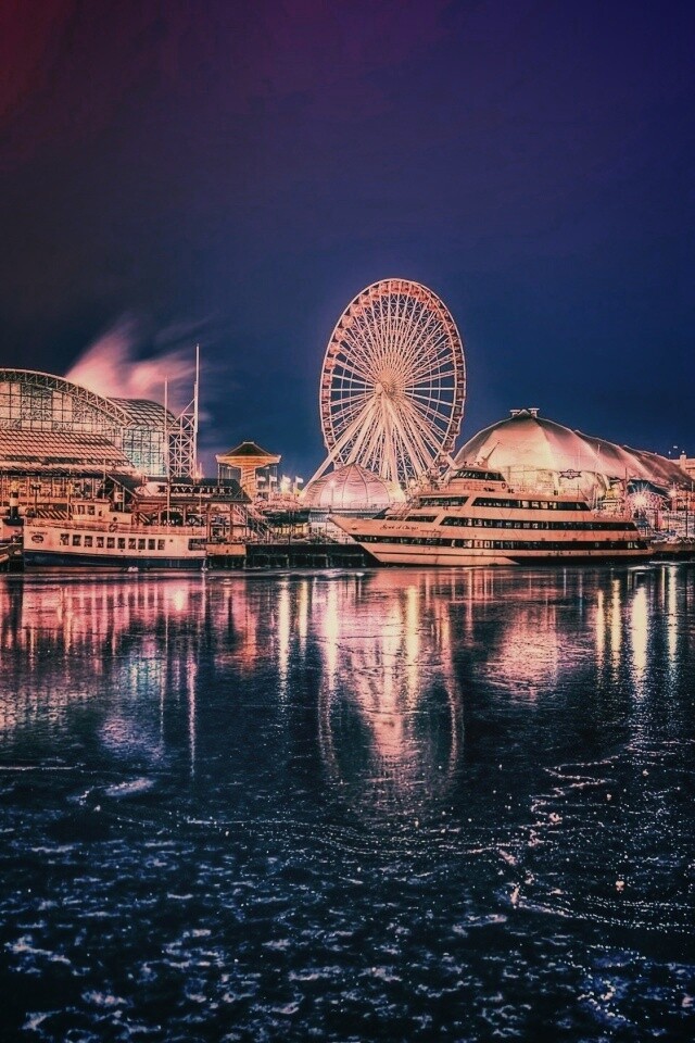 Причал для яхт обои