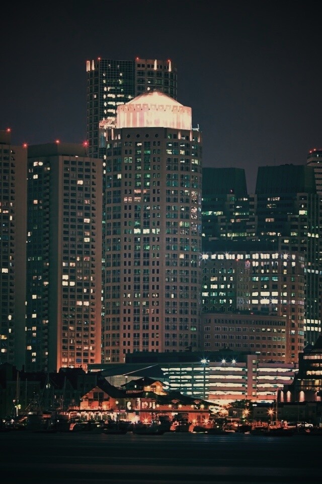 Панорама города обои