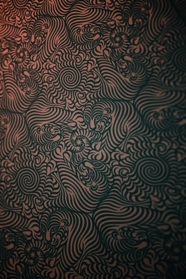 Узор с тиграми обои