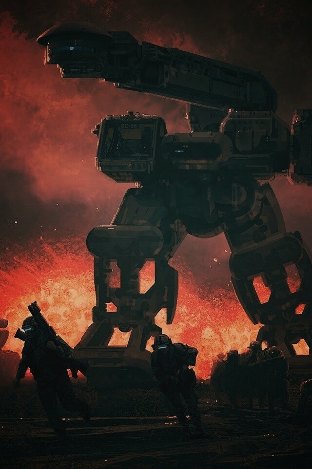 Война будущего обои