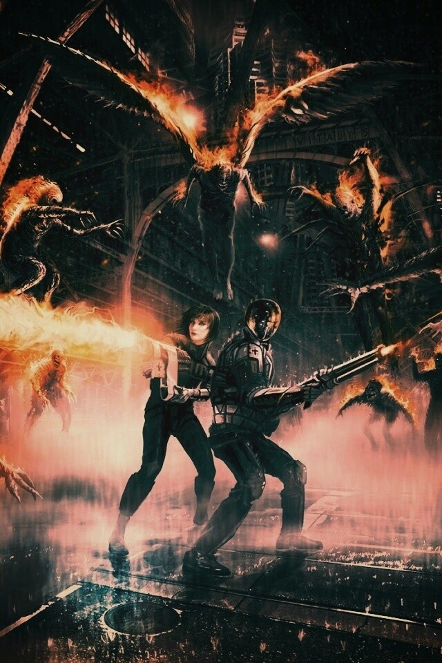 Игровой фанарт обои