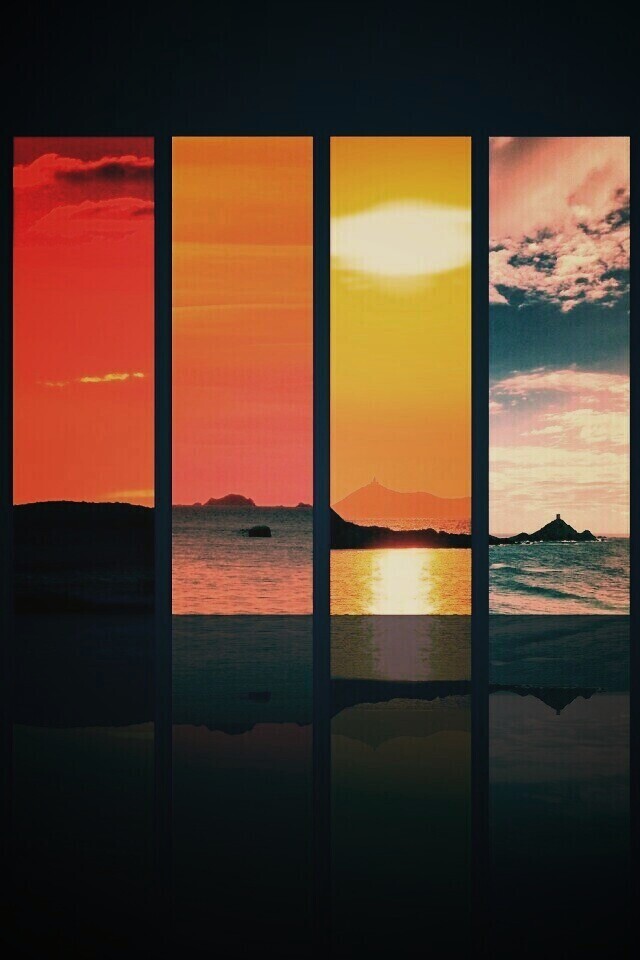 Небесный спектр обои