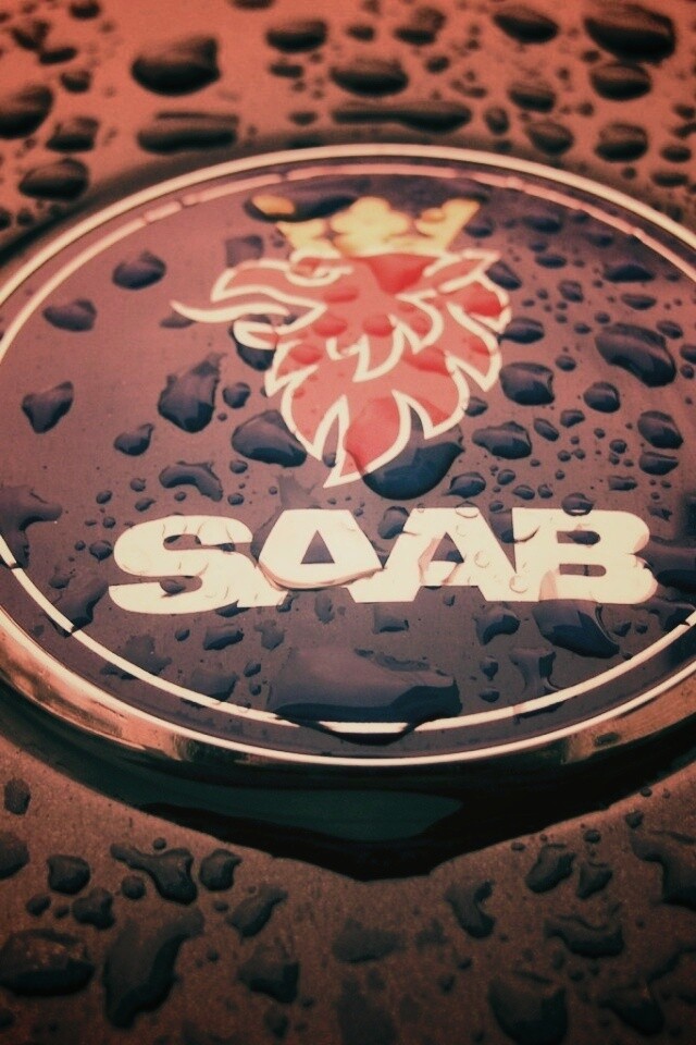 Логотип Saab обои
