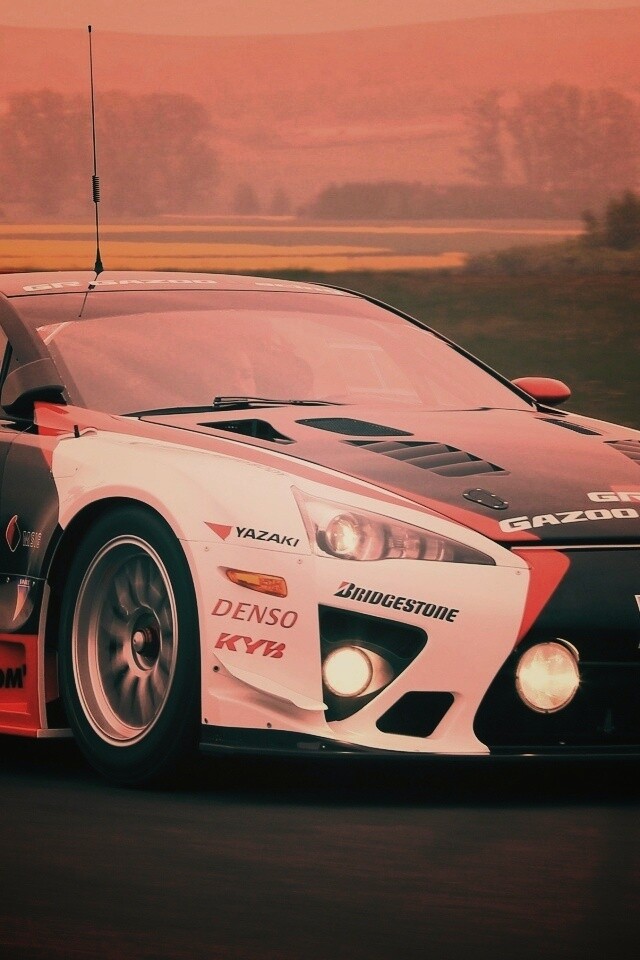 Гоночный Лексус обои