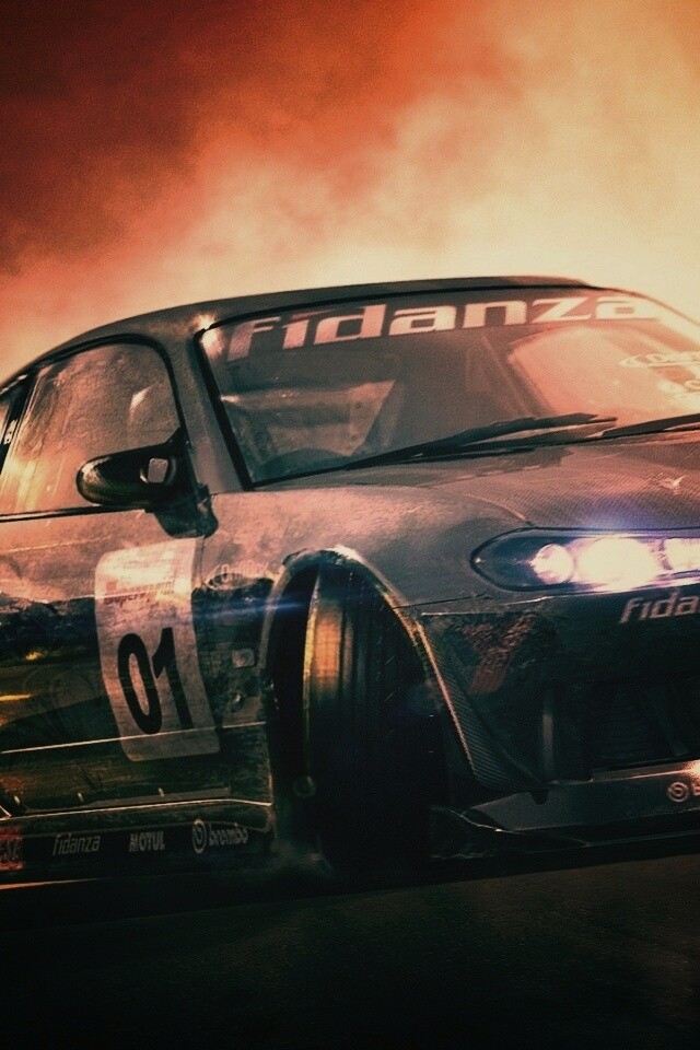 Гоночный автомобиль обои