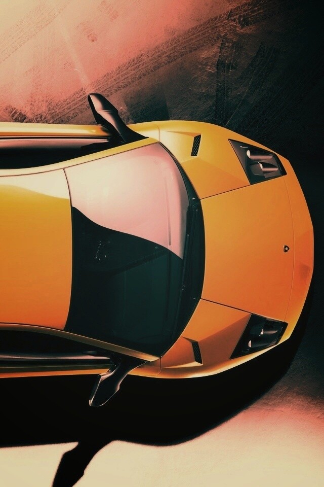 Ламборджини вид сверху обои