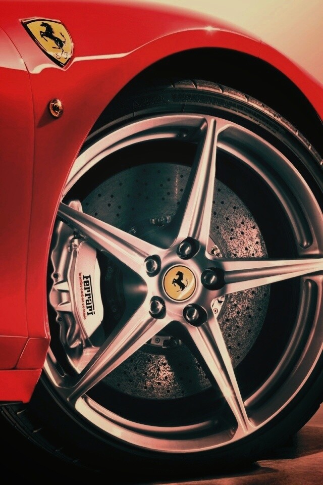 Колесо Феррари обои