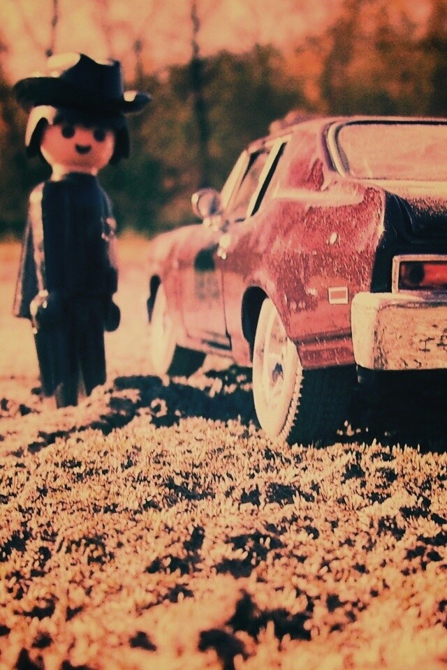 Машинка для человечка Lego обои