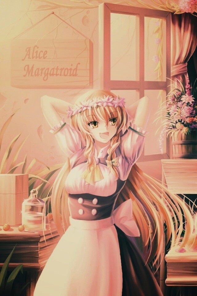 Анимешное утро обои