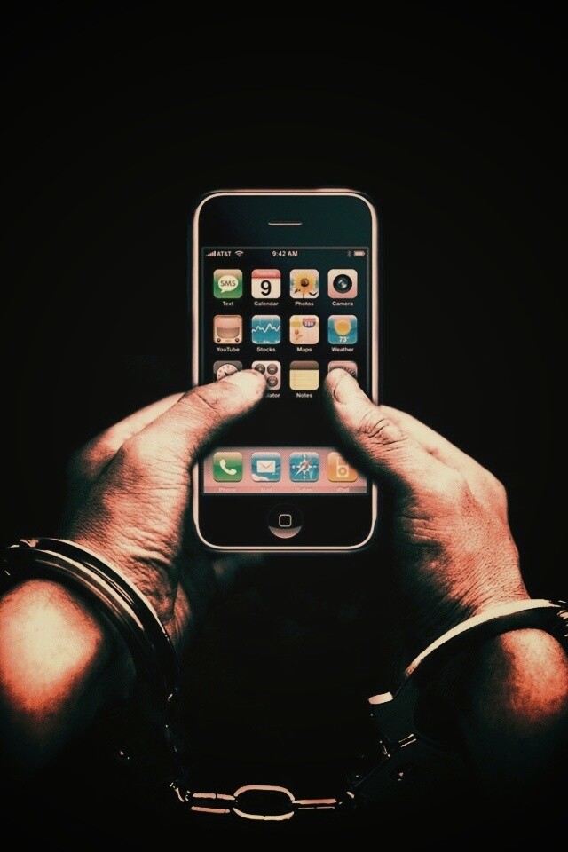 Ты раб своего iPhone обои