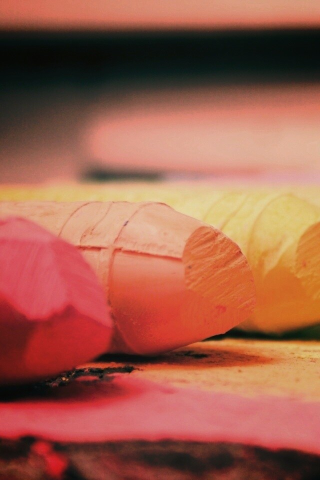 Цветные мелки обои