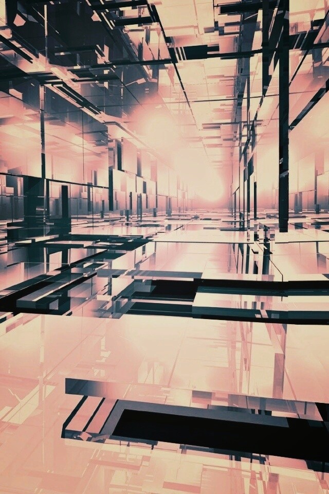 Бесконечные отражения обои