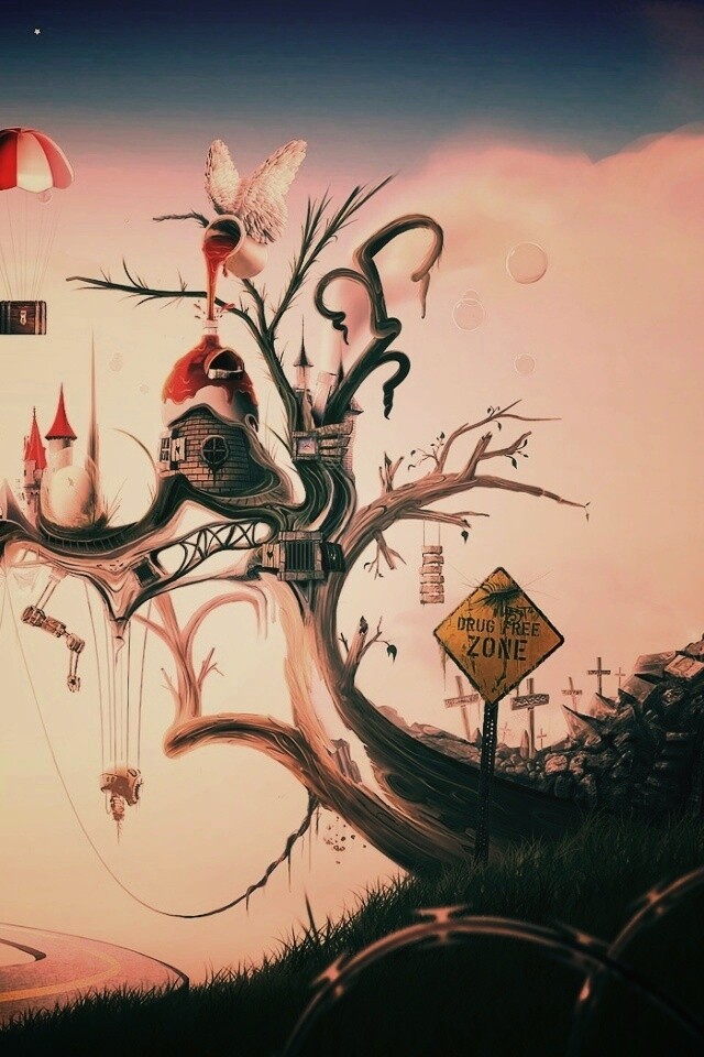 Свободная от наркотиков зона обои