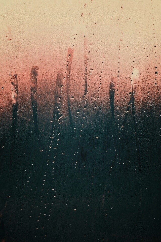 Запотевшее стекло обои