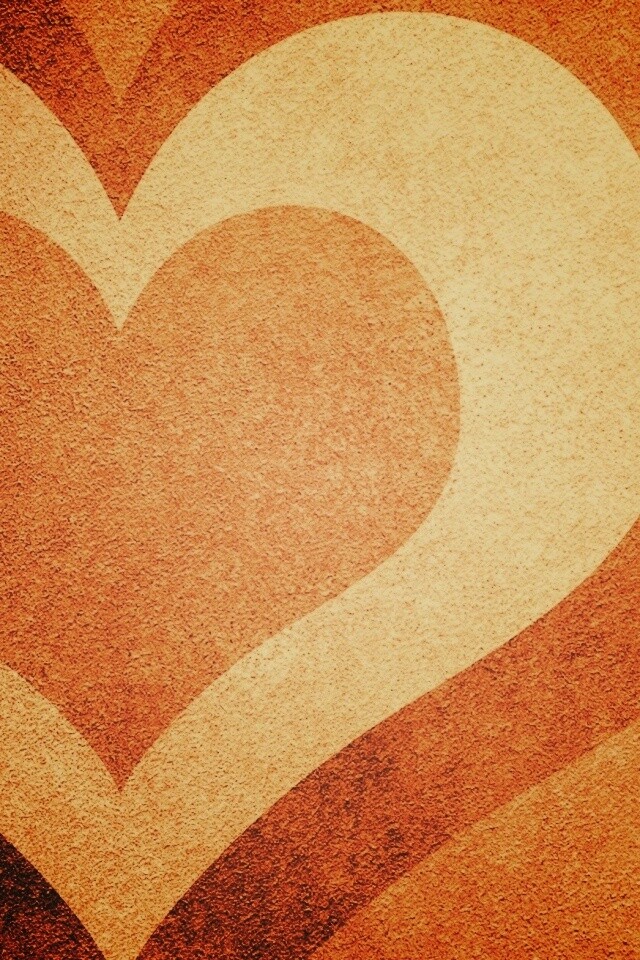 Песочное сердце обои