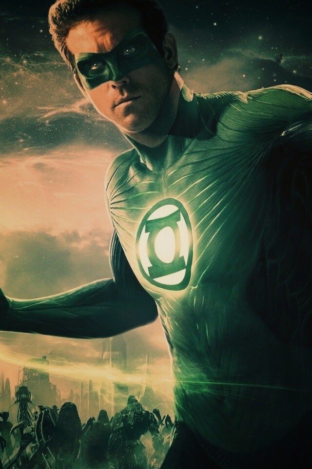 Зелёный фонарь обои