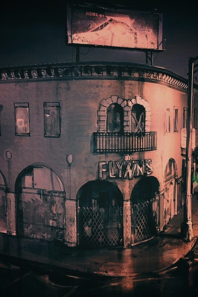 Зал игровых автоматов Флина обои