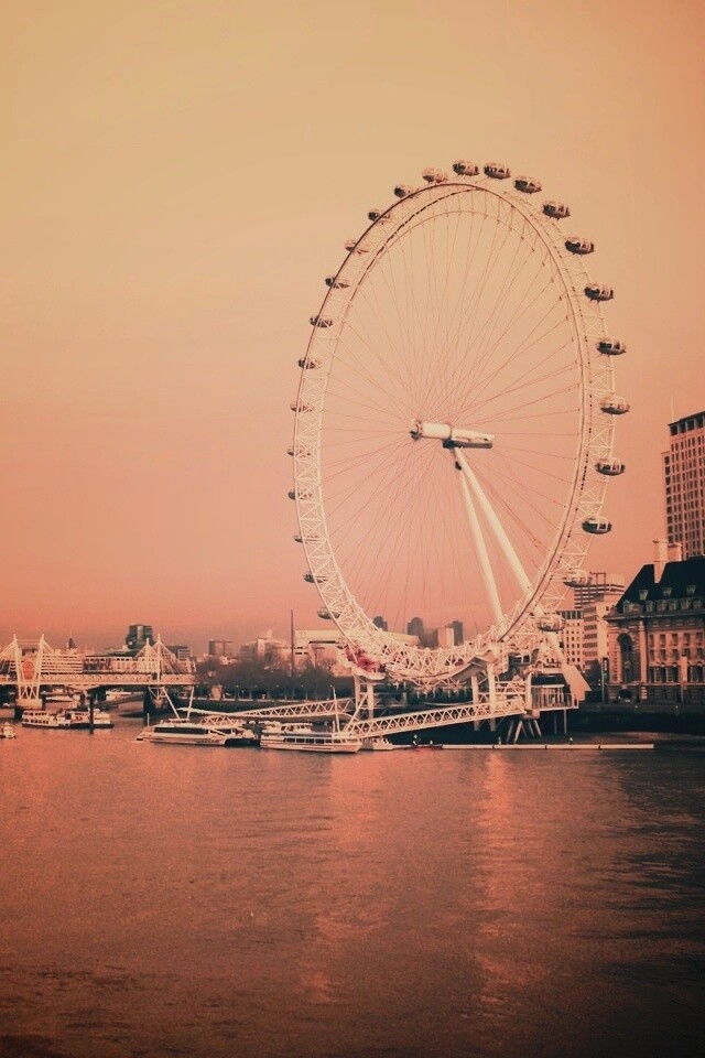 Колесо обозрения обои