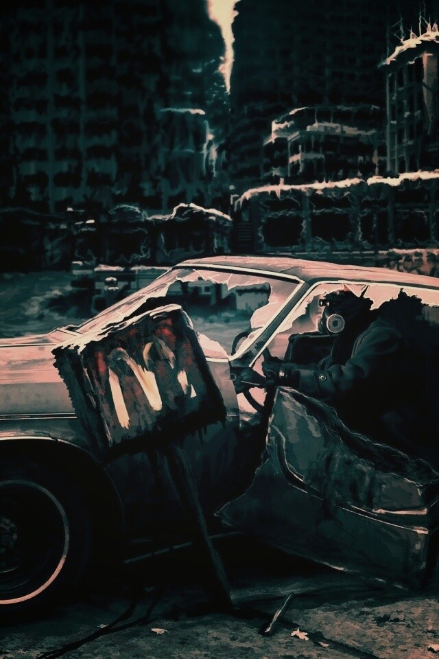 Картина запустения обои