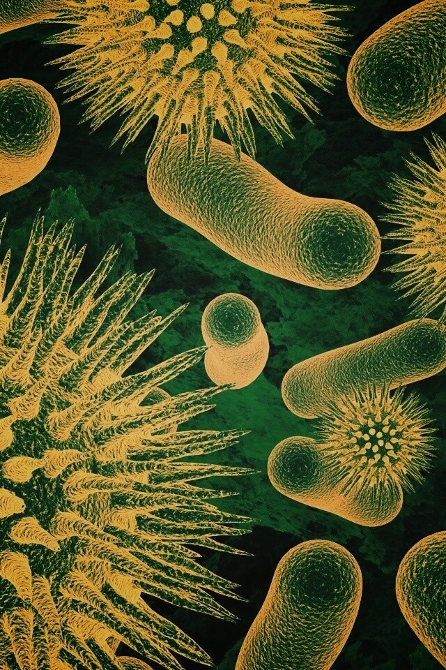 Бактерии обои