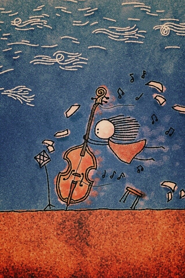 Воздушная инструментальная музыка обои