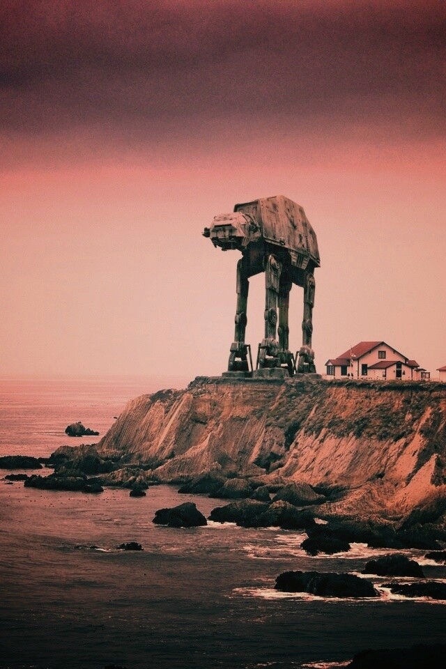 Звездные войны в нашем мире обои